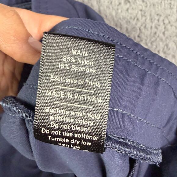 Public Rec Daymaker Pants Mens 42x28 Blue Nylon Drawstring Stretch Sweatpants - Picture 4 of 10